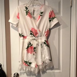 Floral romper
